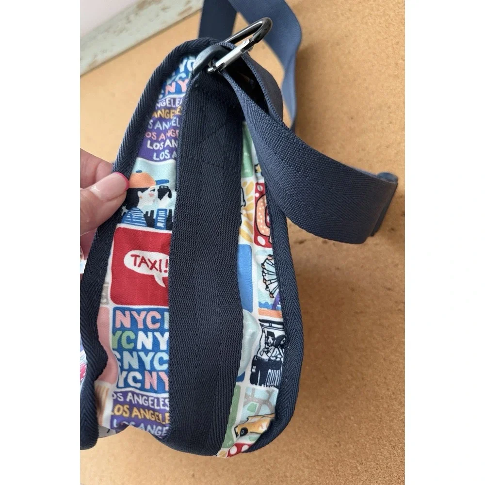 LeSportsac Exclusive‎ Classic Hobo Crossbody NY to LA Pop Art + Pouch